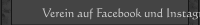 Verein auf Facebook und Instagram