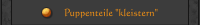 Puppenteile "kleistern"